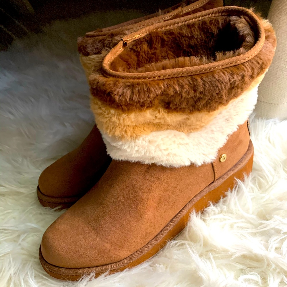 ❄️London Fog Cozy Fur Boots |NWOT❄️